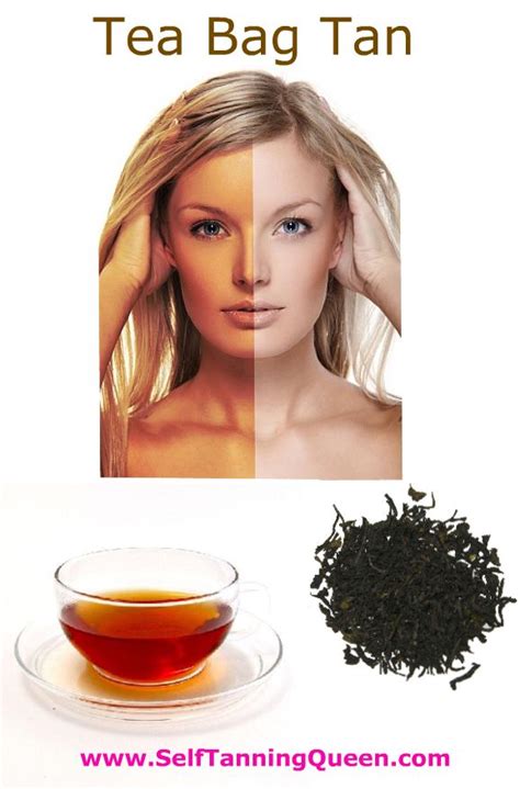 fake tan tea bags|how to tan with tea.